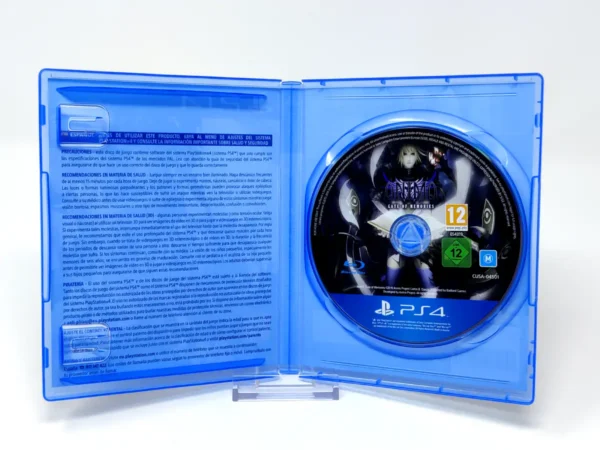 Interior del juego Anima: Gate of Memories (ESP) para PlayStation 4 con disco y manual