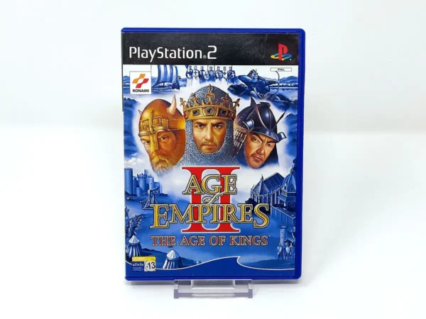 Portada de Age of Empires II: The Age of Kings (ESP) para PlayStation 2, edición PAL España, de segunda mano