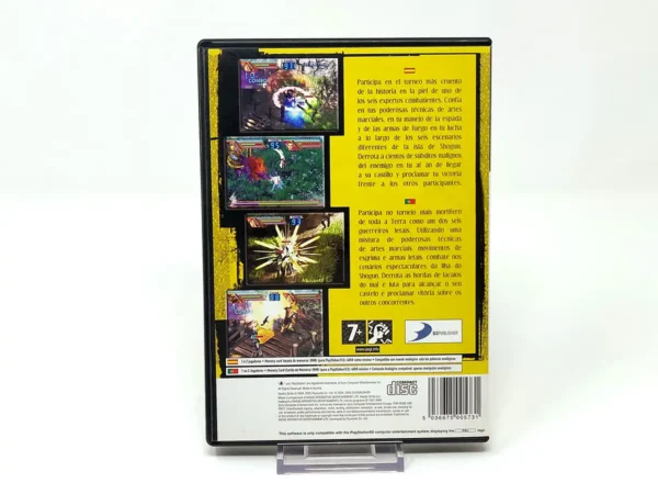 Parte trasera de Deadly Strike (ESP) (Rebajado) para PlayStation 2, edición PAL España