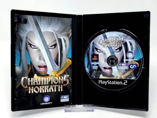 Interior del juego Champions of Norrath (ESP) (Rebajado) para PlayStation 2 con disco y manual