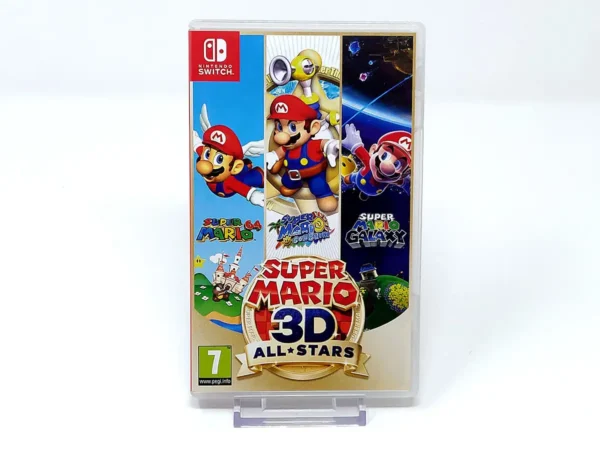 Portada de Super Mario 3D All-Stars (ESP) para Nintendo Switch, edición PAL España, de segunda mano
