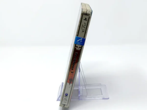 Lateral de la caja de Resistance 3 (Edición Especial) (ESP) (Steelbook) para PlayStation 3