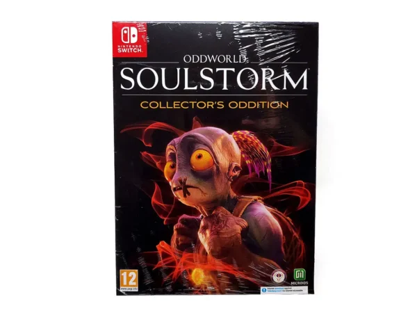 Portada de Oddworld Soulstorm (Collector's Oddition) (ESP) (Precintado) para Nintendo Switch, edición PAL España, nuevo