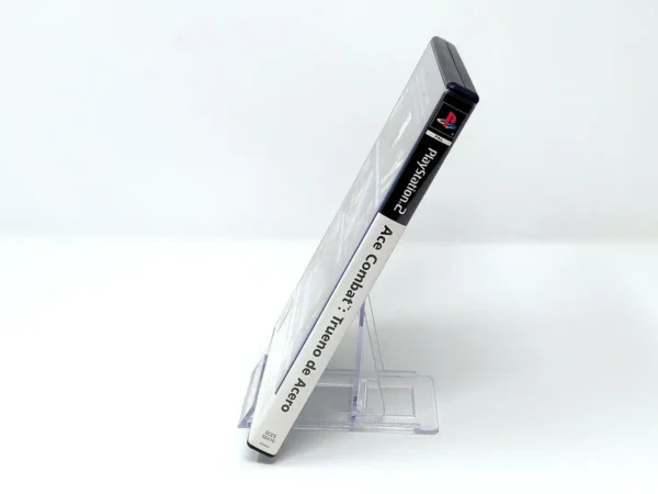 Lateral de la caja de Ace Combat: Trueno de Acero (ESP) para PlayStation 2