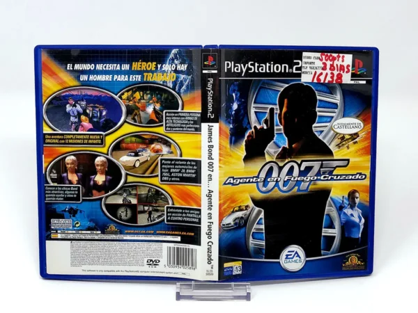 James Bond 007 en... Agente en Fuego Cruzado (ESP) (Carátula) (Rebajado) para PlayStation 2, edición PAL España, de segunda mano