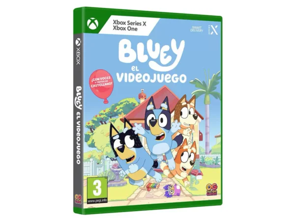 Portada de Bluey: El Videojuego (ESP) (Precintado) para XBOX One / Series X/S, edición PAL España, nuevo