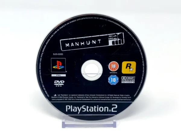 Manhunt (ESP) (Disco) para PlayStation 2, edición PAL España, de segunda mano