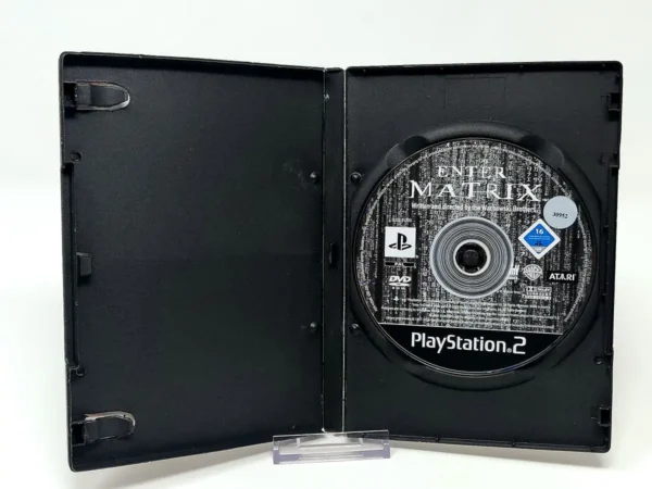 Interior del juego Enter the Matrix (ESP) (Rebajado) para PlayStation 2 con disco y manual