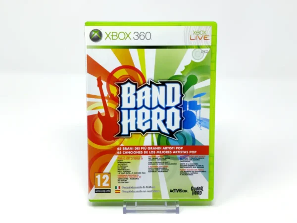 Portada de Band Hero (ESP) para XBOX 360, edición PAL España, de segunda mano