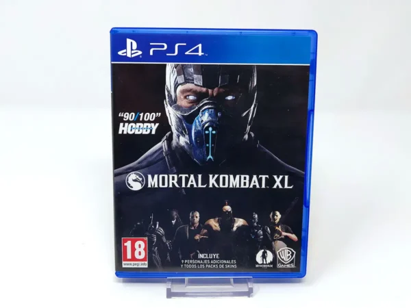 Portada de Mortal Kombat XL (ESP) para PlayStation 4, edición PAL España, de segunda mano