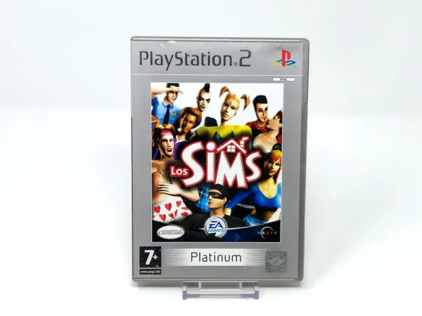 Portada de Los Sims (ESP) (Platinum) para PlayStation 2, edición PAL España, de segunda mano