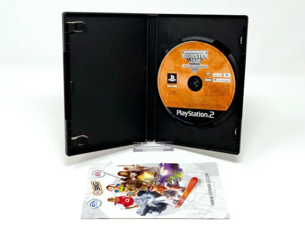 Interior del juego Monster Jam: Maximum Destruction (ESP) (Rebajado) para PlayStation 2 con disco y manual