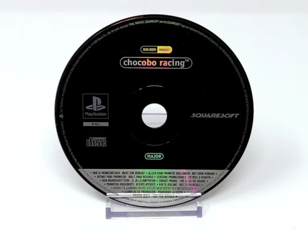 Chocobo Racing (EUR) (Disco) (Promo) para PlayStation 1, edición PAL, de segunda mano
