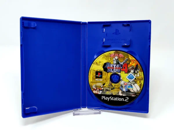 Interior del juego Metal Slug 4 (ESP) (Rebajado) para PlayStation 2 con disco y manual