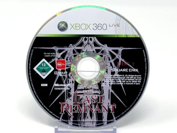 The Last Remnant (ESP) (Disco) para XBOX 360, edición PAL España, de segunda mano