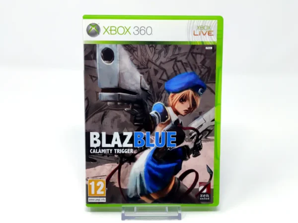 Portada de BlazBlue: Calamity Trigger (ESP) para XBOX 360, edición PAL España, de segunda mano