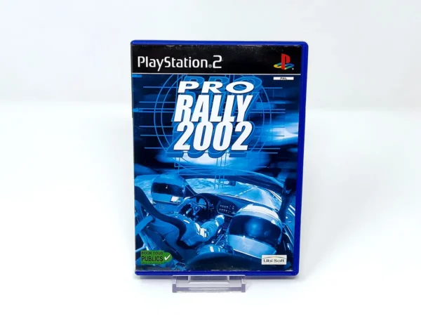 Portada de Pro Rally 2002 (FRA) para PlayStation 2, edición PAL Francia, de segunda mano