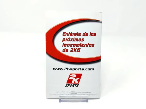 Top Spin (ESP) (Manual) para PlayStation 2, edición PAL España, de segunda mano