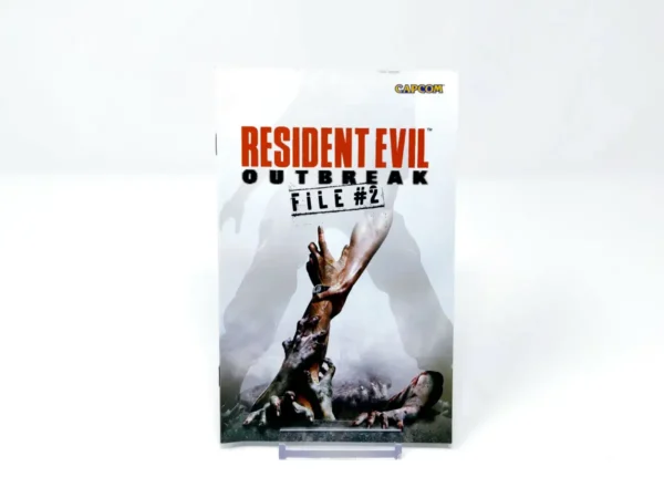 Resident Evil: Outbreak: File #2 (UK) (Manual) para PlayStation 2, edición PAL UK, de segunda mano