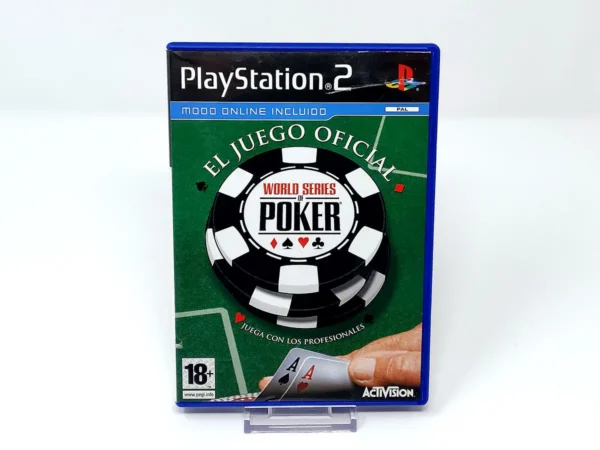 Portada de World Series of Poker (ESP) (Rebajado) para PlayStation 2, edición PAL España, de segunda mano