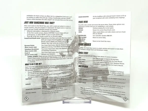 Burnout 3: Takedown (UK) (Manual) para XBOX, edición PAL UK, de segunda mano