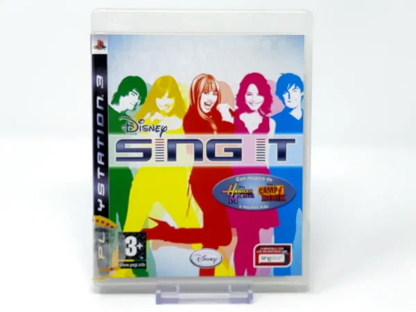 Portada de Disney Sing It (ESP) (Rebajado) para PlayStation 3, edición PAL España, de segunda mano