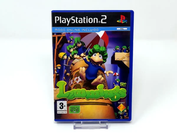 Portada de Lemmings (ESP) (Rebajado) para PlayStation 2, edición PAL España, de segunda mano