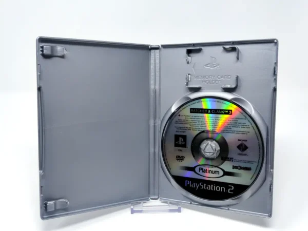 Interior del juego Ratchet & Clank 3 (ESP) (Platinum) (Rebajado) para PlayStation 2 con disco y manual