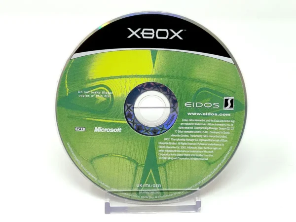 Championship Manager: Season 02/03 (UK) (Disco) para XBOX, edición PAL UK, de segunda mano