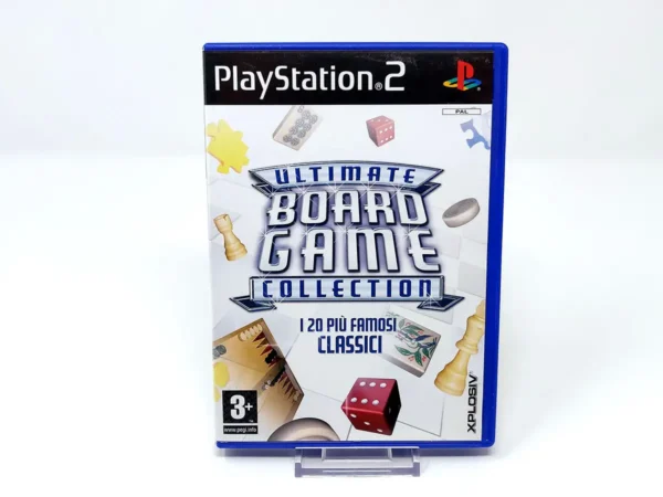 Portada de Ultimate Board Game Collection (ITA) para PlayStation 2, edición PAL Italia, de segunda mano