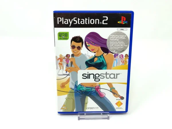 Portada de SingStar (UK) para PlayStation 2, edición PAL UK, de segunda mano