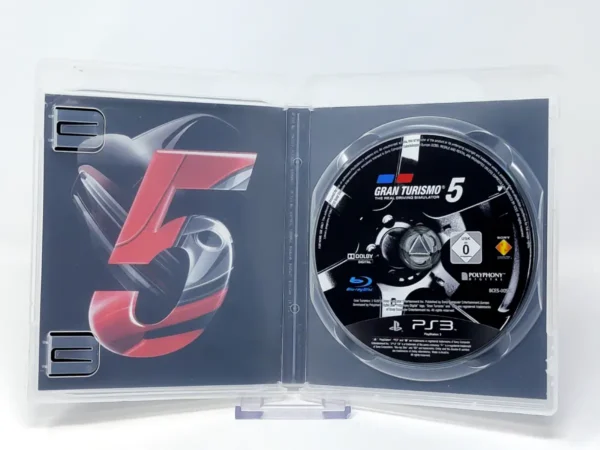 Interior del juego Gran Turismo 5 (Edición Coleccionista) (ESP) (Rebajado) para PlayStation 3 con disco y manual