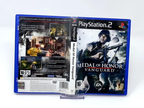 Medal of Honor: Vanguard (ESP) (Carátula) para PlayStation 2, edición PAL España, de segunda mano