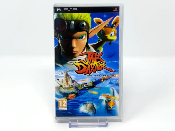 Portada de Jak and Daxter: La Frontera Perdida (ESP) para PSP, edición PAL España, de segunda mano