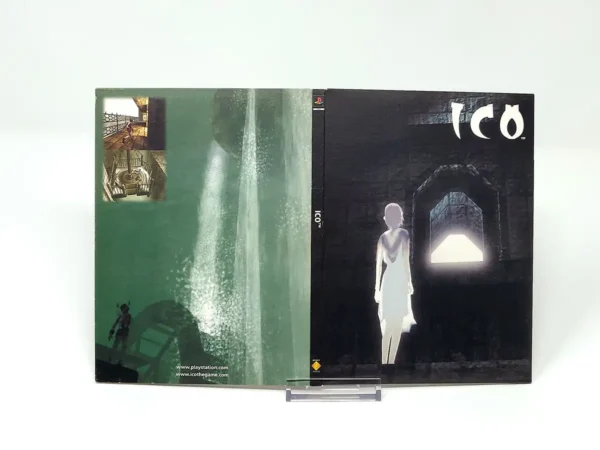Lateral de la caja de ICO (Edición Limitada) (ESP) para PlayStation 2