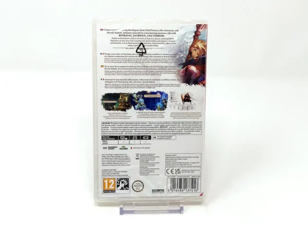 Parte trasera de Astria Ascending (ESP) (Precintado) para Nintendo Switch, edición PAL España