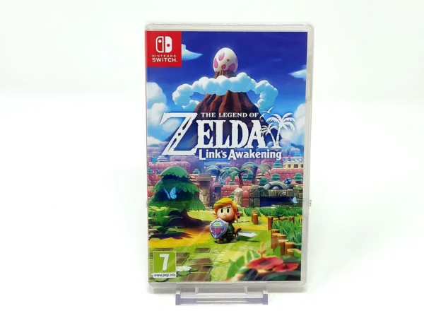 Portada de The Legend of Zelda: Link's Awakening (ESP) (Precintado) para Nintendo Switch, edición PAL España, de segunda mano