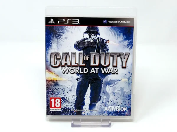 Portada de Call of Duty: World at War (ESP) (v2) para PlayStation 3, edición PAL España, de segunda mano