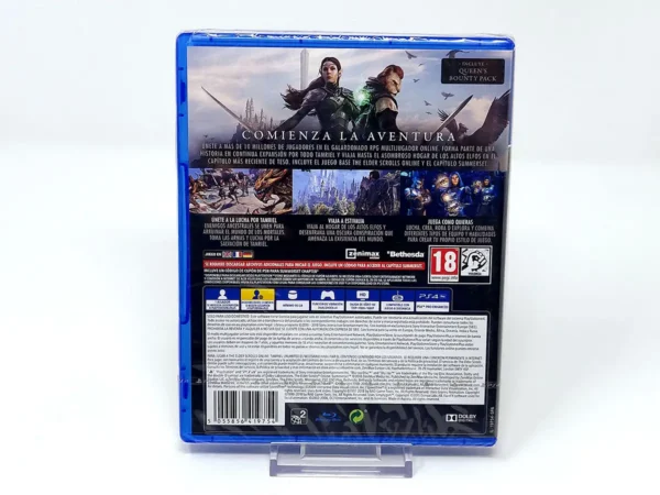 Parte trasera de The Elder Scrolls Online: Summerset (ESP) (Precintado) para PlayStation 4, edición PAL España