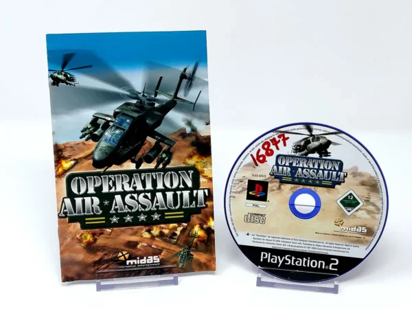 Portada de Operation Air Assault (ESP) (Rebajado) para PlayStation 2, edición PAL España, de segunda mano