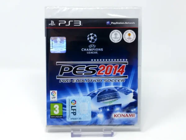 Portada de PES 2014: Pro Evolution Soccer (ESP) (Precintado) para PlayStation 3, edición PAL España, de segunda mano