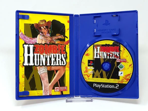 Lateral de la caja de Zombie Hunters (ESP) para PlayStation 2