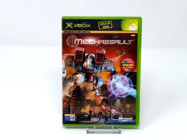 Portada de MechAssault (ESP) para XBOX, edición PAL España, de segunda mano