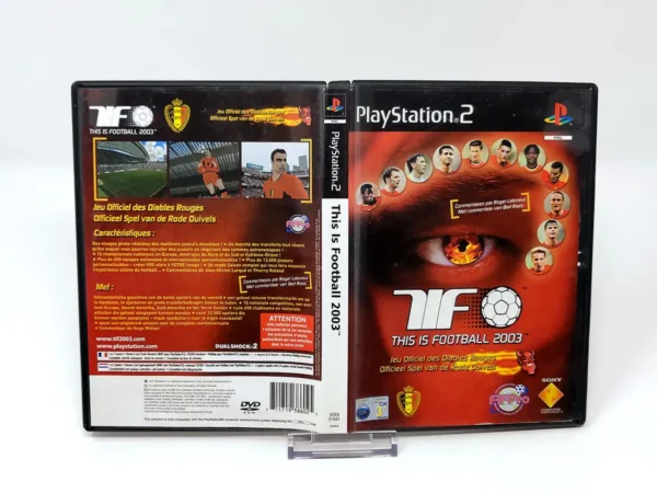 This Is Football 2003 (FRA) (Carátula) para PlayStation 2, edición PAL Francia, de segunda mano