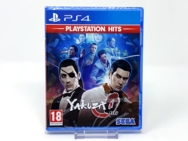 Portada de Yakuza 0 (UK) (PS Hits) (Precintado) para PlayStation 4, edición PAL UK, nuevo