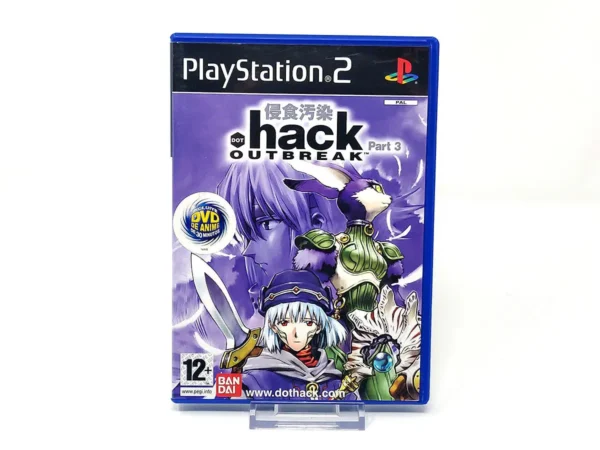 Portada de .Hack: Outbreak Part 3 (ESP) para PlayStation 2, edición PAL España, de segunda mano