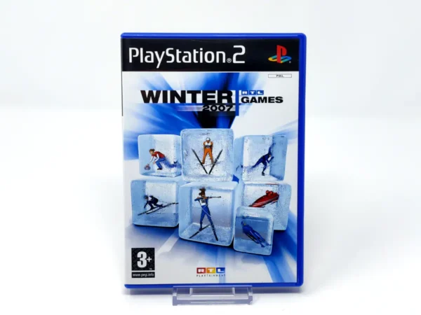 Portada de RTL Winter Games 2007 (ESP) para PlayStation 2, edición PAL España, de segunda mano
