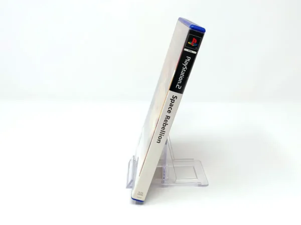 Lateral de la caja de Space Rebellion (POR) para PlayStation 2