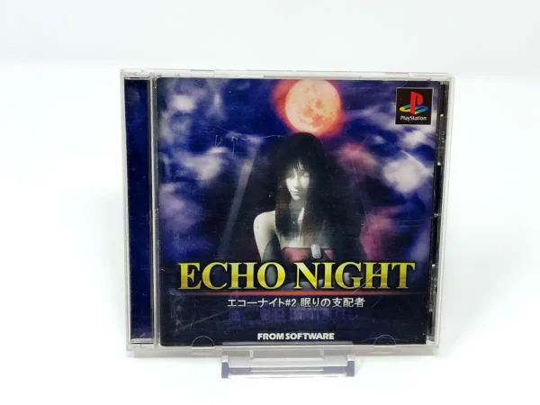 Portada de Echo Night 2: Nemuri no Shihaisha (JAP) para PlayStation 1, edición NTSC Japón, de segunda mano