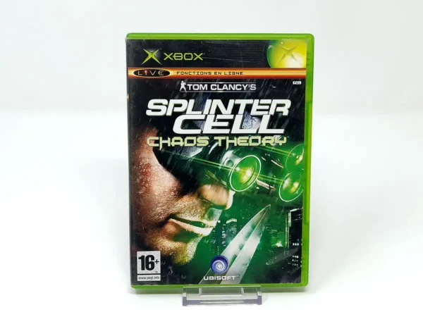 Portada de Tom Clancy's Splinter Cell: Chaos Theory (FRA) para XBOX, edición PAL Francia, de segunda mano